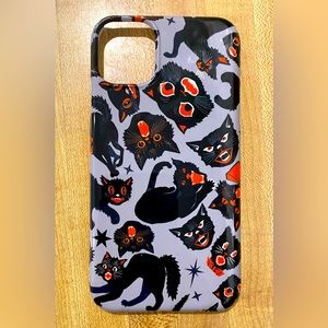 iPhone 11 Halloween black cat case